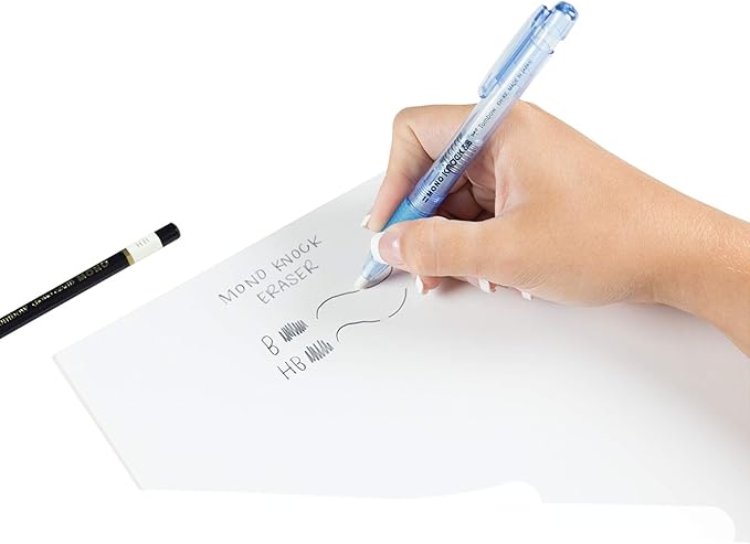 Tombow Mono Knock Eraser, Blue, 1-Pack (82044)