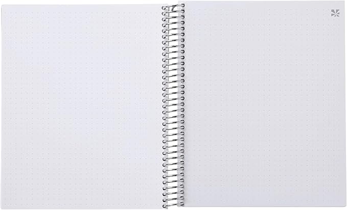 Erin Condren 8.5" x 11" Spiral Bound Dot Grid Journal Notebook, Bullet Journal with 160 Pages, Thick Paper for Planning, Sketching, Note Taking, Journaling and Organizing, Fruity Cherry