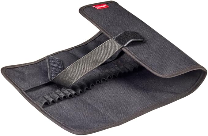Derwent Pencil Wrap, Black, Accessories Ideal for Sketching and Drawing, Professional Quality Roll Up Pencil Case, Pencil Wrap, 2306206