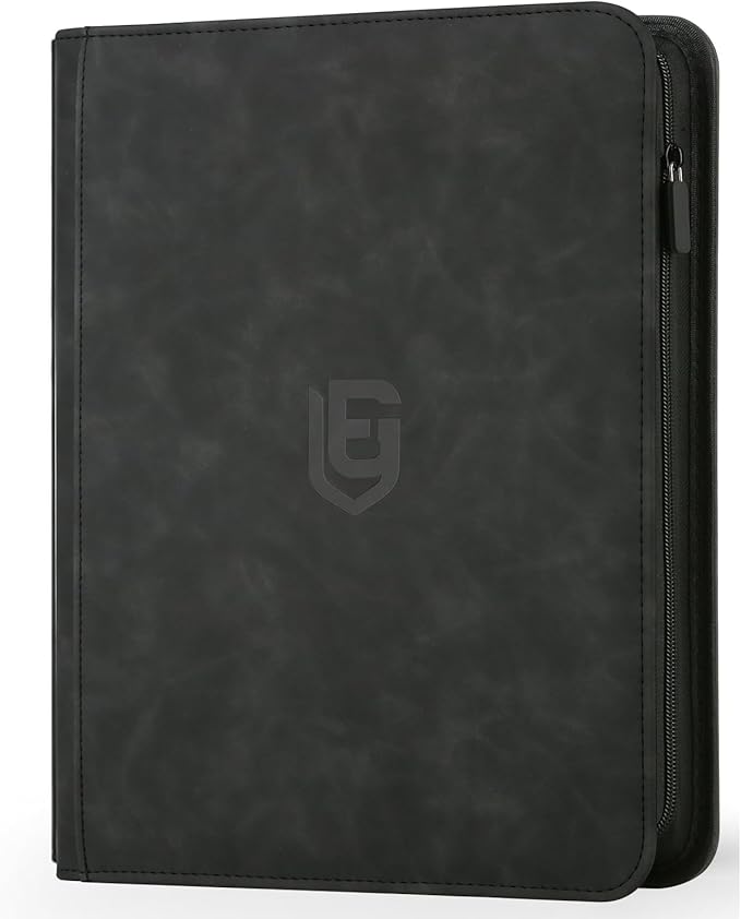 1024 Pocket Card Binder,16 Pocket Trading Card Binder，Side Loading Collectible Card Albums for MTG, for TCG Football, Sports, Game Cards Black