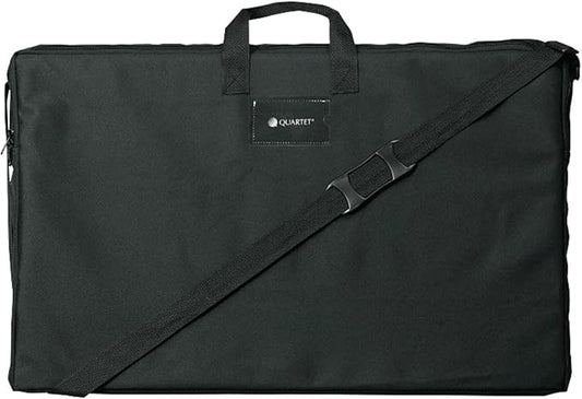 Quartet 156366 Tabletop Display Carrying Case, Canvas, 18 1/2w x 2 3/4d x 30h, Black