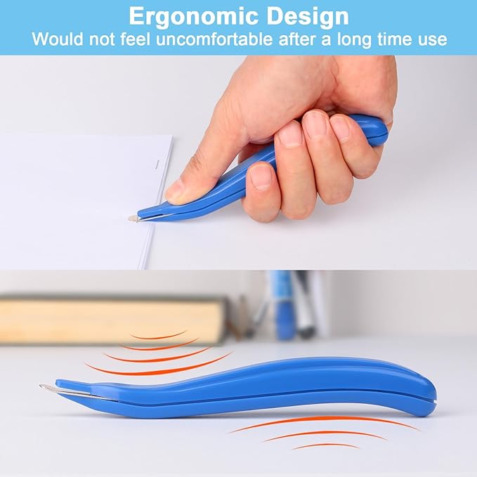 6 Pack Magnetic Staple Remover Tools, Professional Stapler Removers Staple Puller Remover for Classroom, Multicolored Stapler Remover Tool Staple Remover Stick for Home School Office (5 Colors)