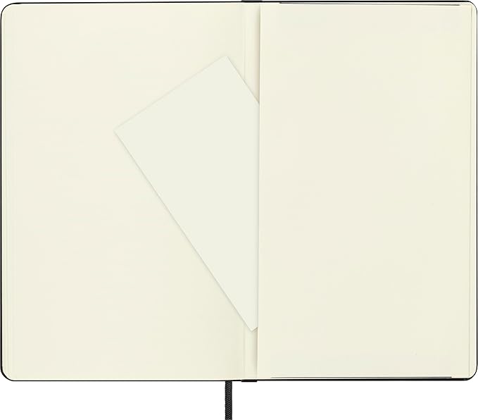 Moleskine Art Music Notebook, Hard Cover, Large (5" x 8.25") Pentagram, Black, 192 Pages