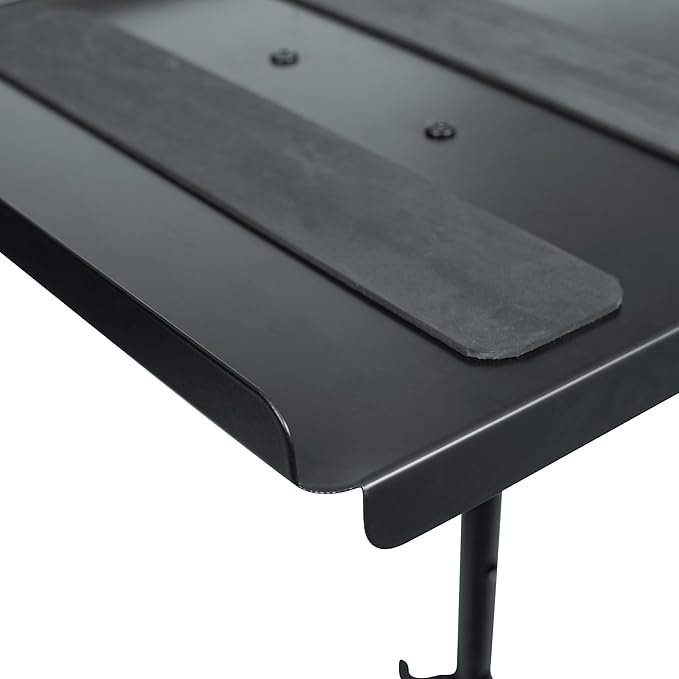 Gator Frameworks Adjustable Multi-Media Gear Stand Featuring 100x100 Vesa Mounting Brackets | Ideal for Laptops, Small Production Samplers, and More, Min/Max Height - 28"/44.5" (GFW-UTL-MEDIATRAY1)