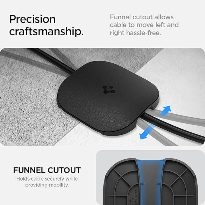Spigen DuraPro Cable Garage Door Pass Protector Designed for Tesla Mobile Charger and Tesla Gen 3 Wall Connector (Tesla Model 3/Y/X/S 2025/2024/2023/2022) | Valentines Day Gift