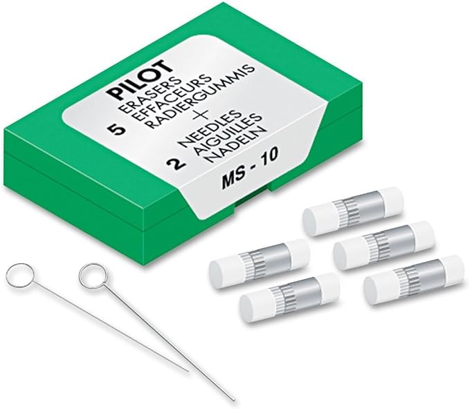 Pilot Mechanical Pencil 5 Eraser Refills 5-PACK (total 25) 70001