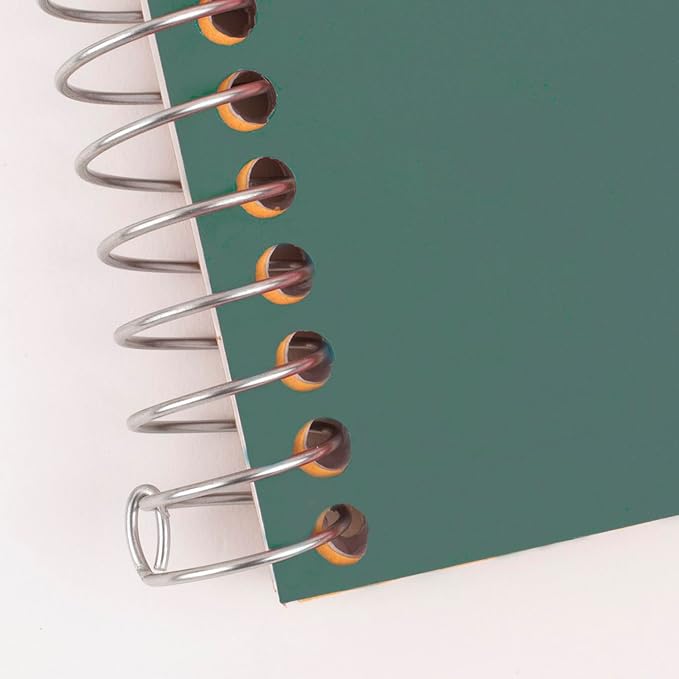 Five Star Spiral Notebooks, 3 Pack, 1 Subject, College Ruled Paper, 7" x 4-3/8", Personal Size, 80 Sheets, Green, Orange, Gray (450048D-ECM)