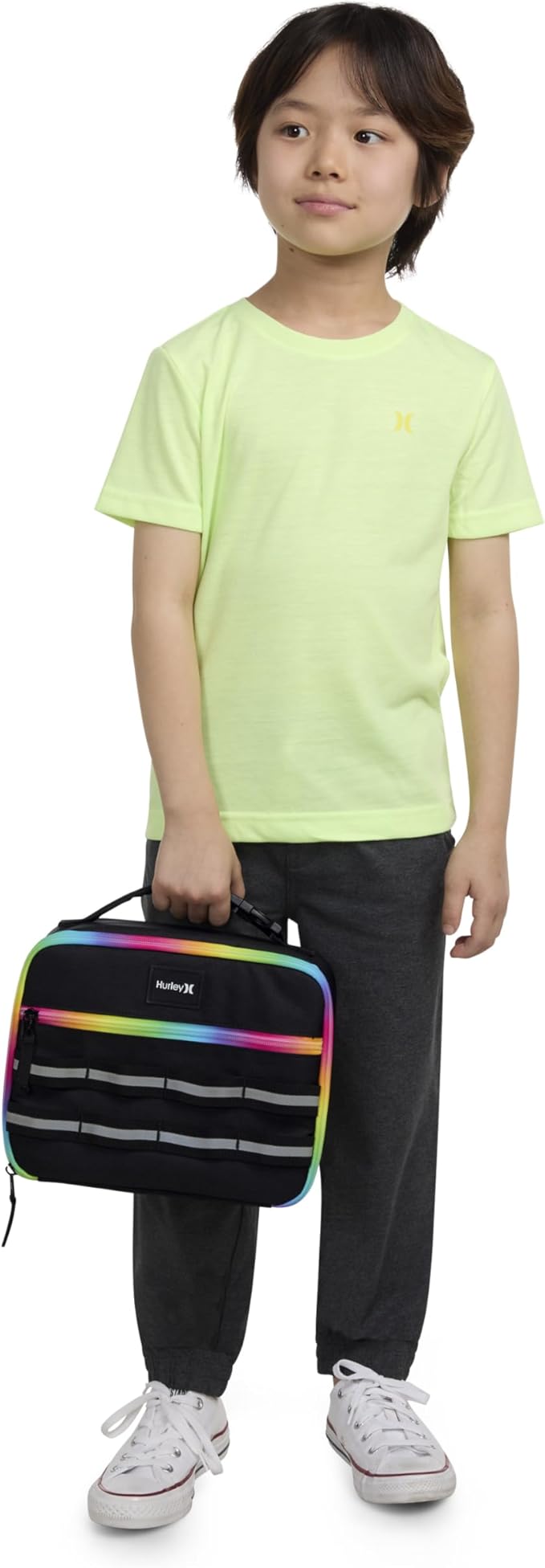 Hurley School Lunch Tote, Black
