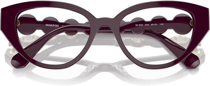Swarovski womens Sk2024 Cat Eye Prescription Eyewear Frames