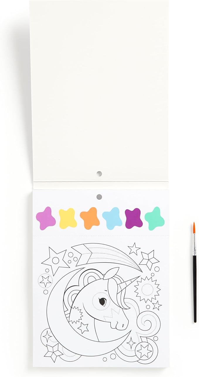Mudpuppy Unicorn Magic – Painting Kit with Illustrations of Fun Unicorn Designs for Children Ages 5 and Up