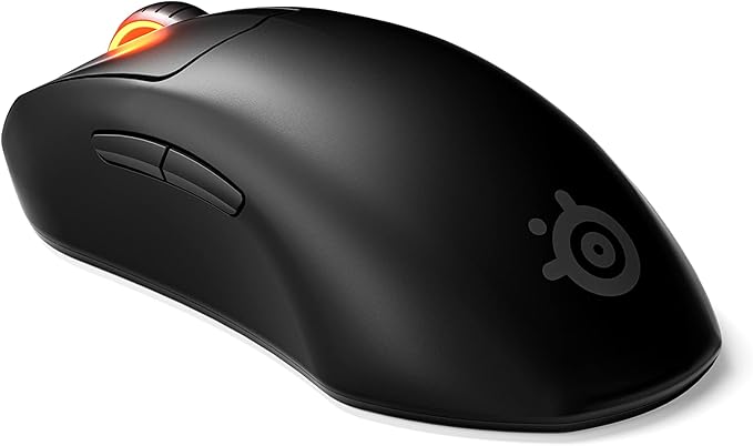 SteelSeries Esports Mini Wireless FPS Gaming Mouse – Ultra Light – Prime Mini Edition – 5 Programmable Buttons – Lag-free 2.4GHz – 100H Battery – 18K CPI Sensor – Magnetic Optical Switches – PC/Mac