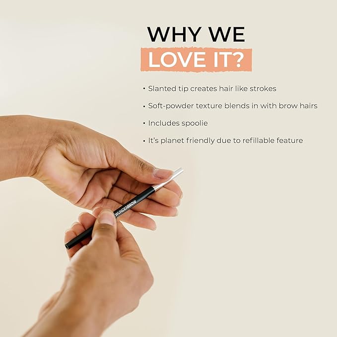 WUNDERBROW Micro-Sculpt Refillable Brow Pencil (Blonde)