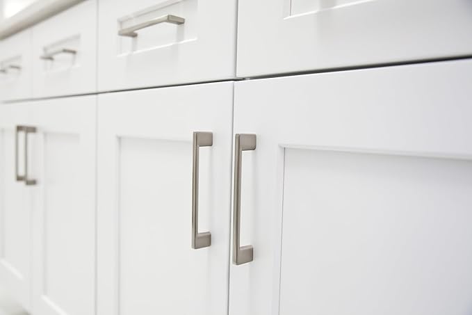 Design House Brookings Shaker Fully Assembled Wall Kitchen Cabinet W3030, 30 W x 12 D x 30 H, Painted White, Solid Wood, Design House, 613547