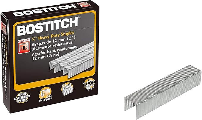 Bostitch Office SB351/2-1M Heavy Duty Premium Staples,
