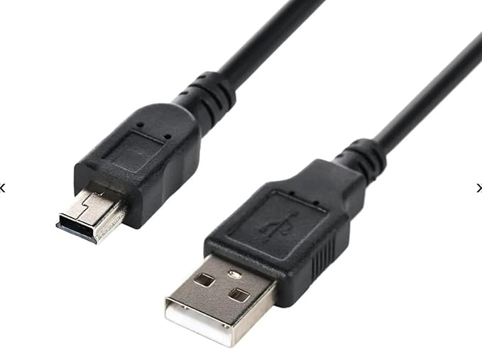 Texas Instruments Usb Cable for Ti 84 Plus, Ti 84 Plus C Silver Edition, Ti 89 Titanium, Ti Nspire Cx and Cx Cas graphing calculators