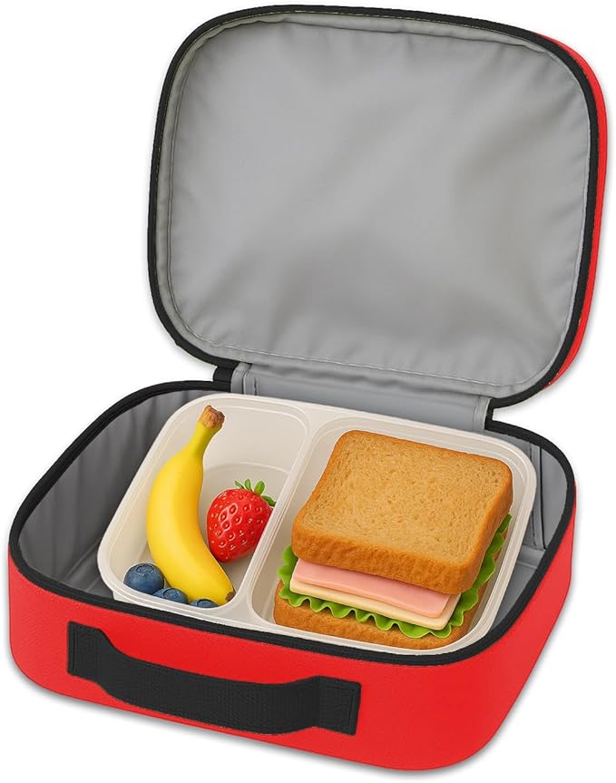 Lightning McQueen School Bag with Lunch Box Set - Bundle with 16” Disney Cars Backpack, Lunch Bag, Stickers, More | Lightning McQueen Backpack for Kids