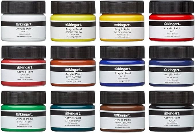 KINGART Pro Sketch & Draw Kit, Set of 43