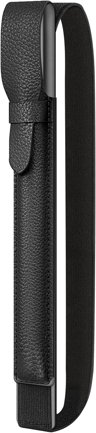 Fintie Pencil Holder Compatible with Remarkable 2, Stylus Pouch PU Leather Pen Sleeve Portable Elastic Pencil Case Cover for Remarkable 2/BOOX/Scribe Stylus Pen
