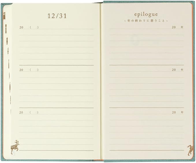Phil design Three Years Diary/Design Phil Green Diary 3 Years Continuous Use Door Light Blue 12,394,006