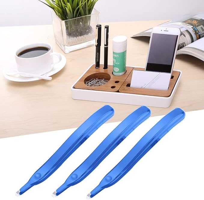 Staple Remover Professional Magnetic Easy Staple Removers Tool 3 PCS Staple Puller Remover Staple Pullers for Office, School and Home