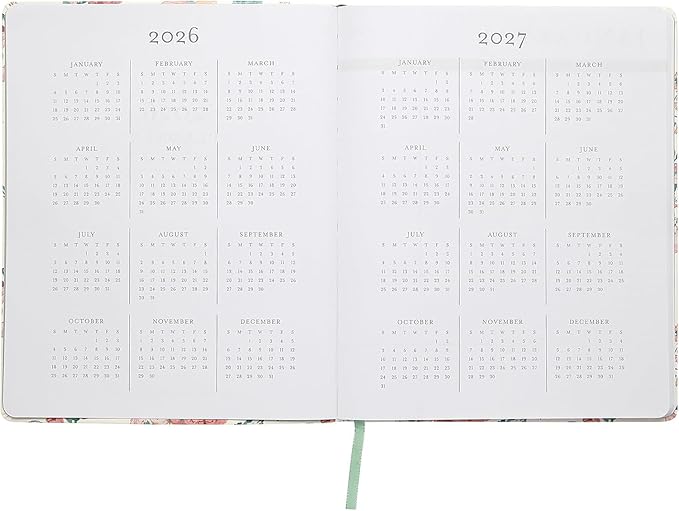 Laura Ashley 2026 Planner - Weekly and Monthly Planner - 8x10 and 6x8 Planning Notebook and Calendar Agenda, Size 8X10, Floral