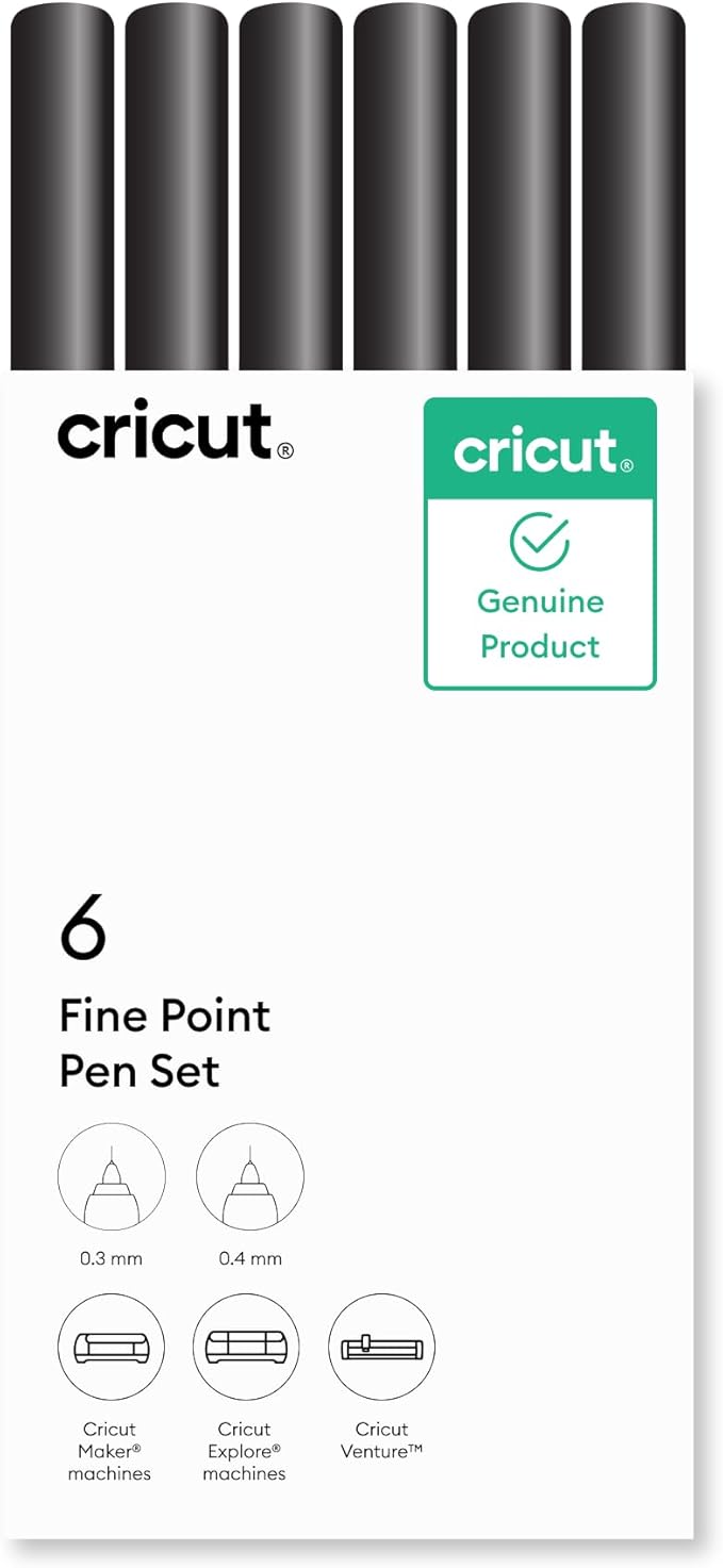 Cricut® Multi Pen Set, Black (6 ct)