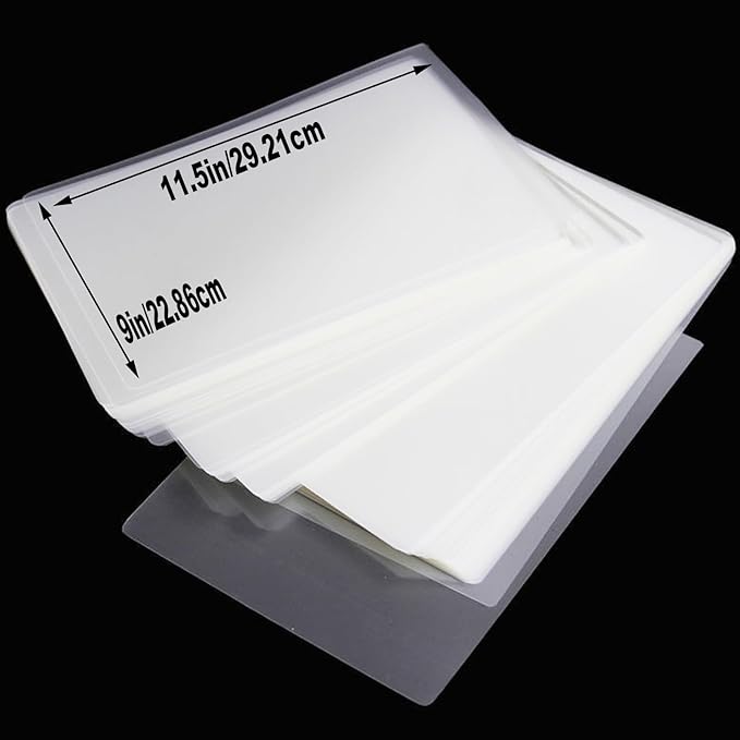 1000 Pack Laminating Sheets, Clear 9 x 11.5 Inch Thermal Laminating Pouches for Thermal Laminator, 3 Mil Lamination Sheet Paper, Letter Size, HeatSeal