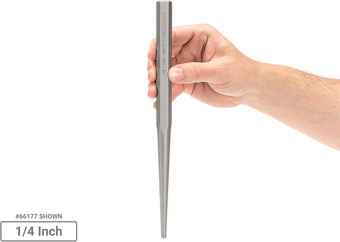TEKTON Alignment Punch Set, 7-Piece (1/8-3/8 in.) | PNC96003 | Made in USA