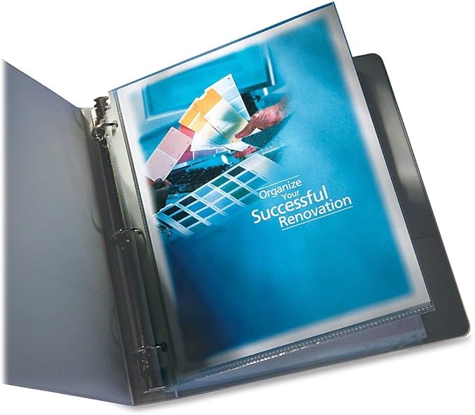 Wilson Jones Sheet Protectors, Heavy Weight, Top-Loading, Clear, 50 Sheets/Box (W21410)