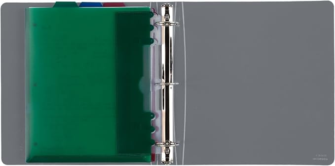 Five Star 2-Pocket Dividers, Tabbed, Colors Will Vary, 3 Pack (81210)