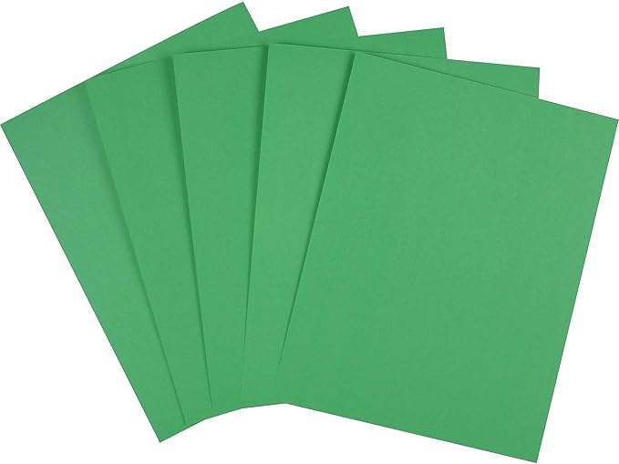 Staples Brights 24 Lb. Colored Paper Dark Green 500/Ream, For Office, School & Home