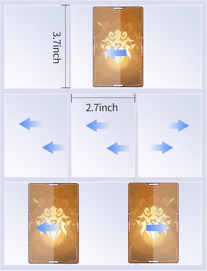 Trading Card Binder – Deluxe Fire Dragon 9-Pocket Side-Loading Zipper Album with 50 Sleeves and 900 Pockets – Fits Sleeved Cards – Ideal for TCG，MTG, Sports Collector