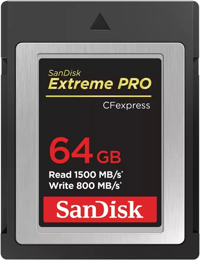 SanDisk 64GB Extreme PRO CFexpress Card Type B - SDCFE-064G-GN4NN