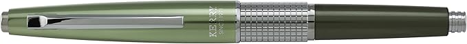 Pentel Sharp Kerry Mechanical Pencil, 0.5mm, Metallic Olive Barrel, 1 pack (P1035K), Green