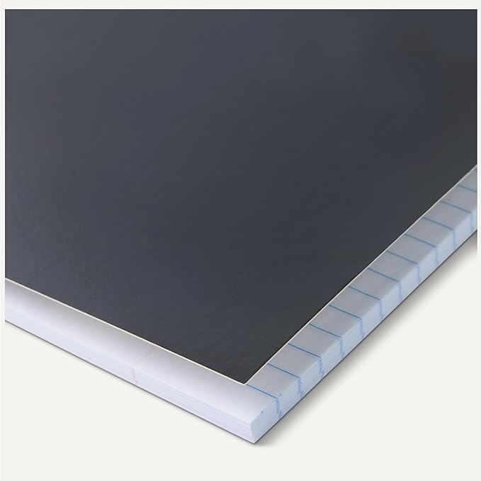 Amazon Basics College Ruled Spiral Notebook, For Work and School, 70 Sheets, 8" x 10.5", Assorted Solid Colors, 5 pack