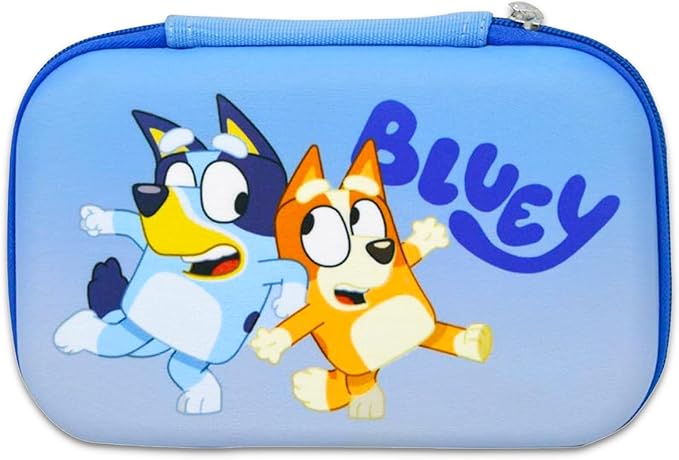 Bluey Pencil Box Set - School Supplies Bundle with Pencil Case Plus Stickers, Bookmark, More | Bluey Stationery Set for Kids, Girls, Toddlers