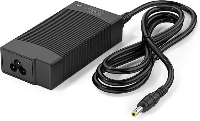 MUNBYN AC Adapter, 24V 2.0A Power Supply, Black Power Adapter for Printer, Compatible with P941, P130, and 129B Label Printers, and Other Shipping Label Printers