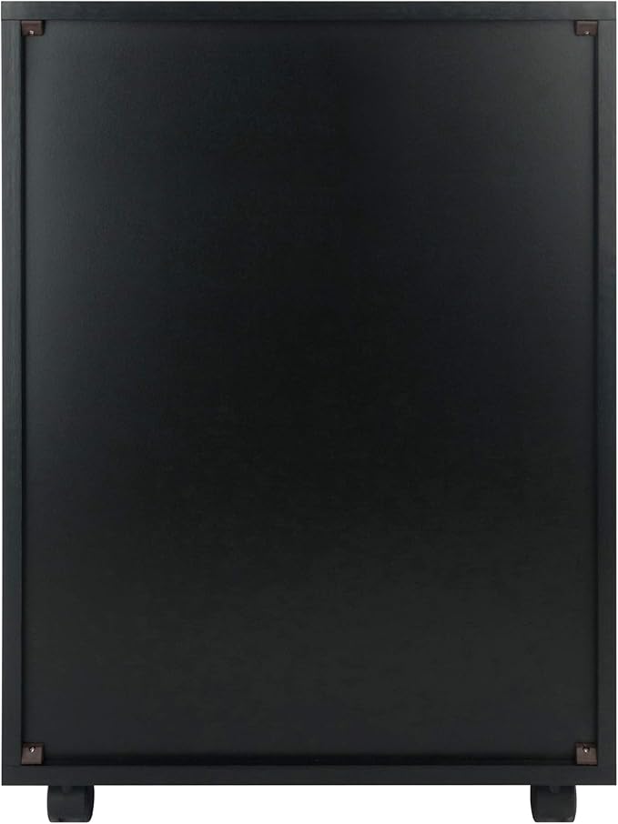 Winsome Halifax 5-Drawer Storage Cabinet, Black (20519)