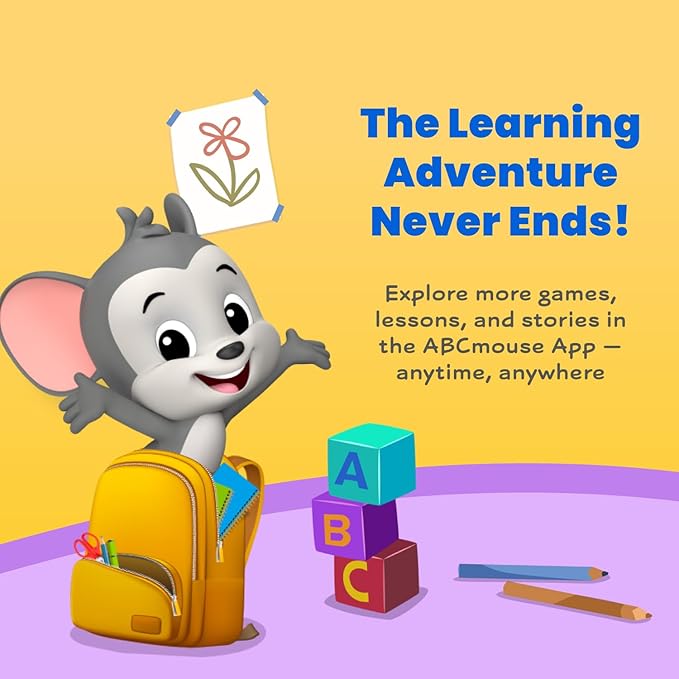 ABCmouse Starter Pack School Readiness Edition – Early Learning Workbooks for Preschool Kids Ages 3-5, Phonics, Sight Words, Math, Shapes, Scissors, Seasons & Weather, 6-Workbook Educational Kit