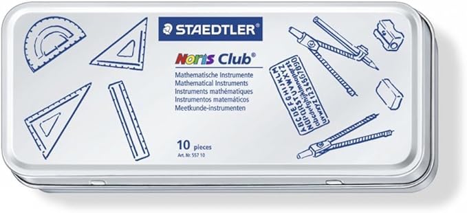 Staedtler 557 10 Noris Club Mathematical Set