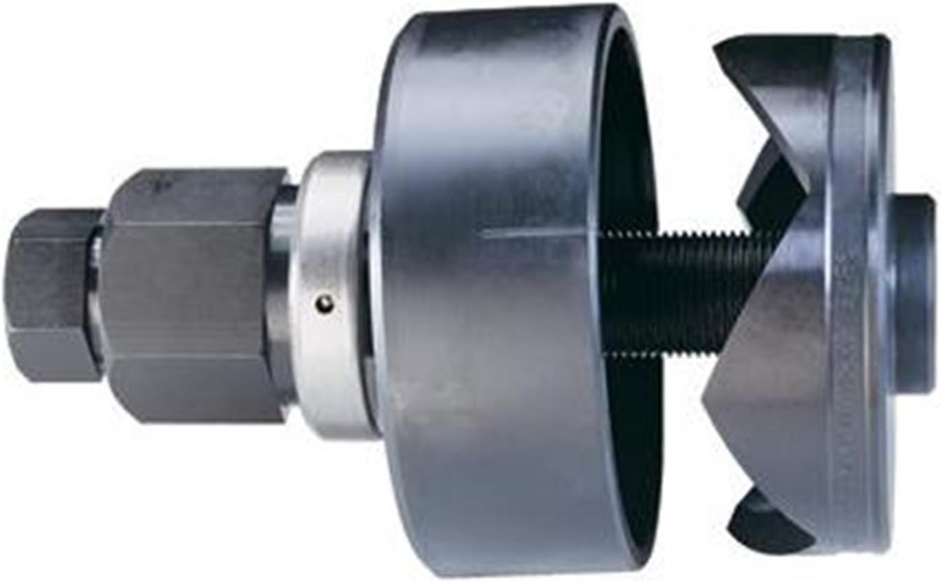Gardner Bender KOM200 Slug-Out Mechanical Knockout Set, Contractor Punch, Die & Drive Screw Set, Conduit Pipe Size Cutting Diameter, 2⅜" Hole Size, Punches 10 AWG Mild Steel & 12 AWG Stainless Steel, 2"