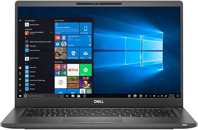 Dell Latitude 7400 14" FHD Laptop Computer, Intel Core 8th Gen i5-8365U up to 4.1GHz, 16GB DDR4 RAM, 512GB SSD, HDMI, Windows 11 Pro (Renewed)