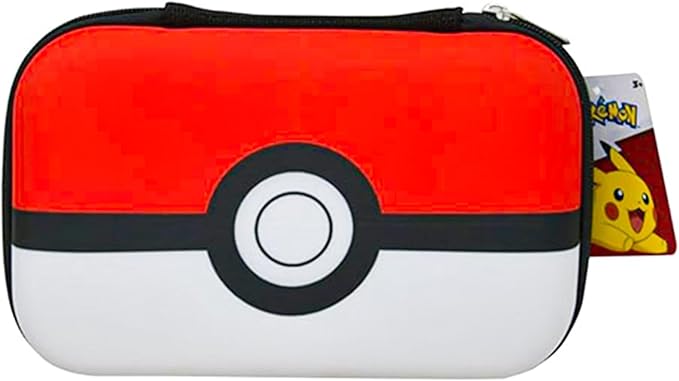 Pokémon Poké Ball Pencil Case with Zipper for Kids