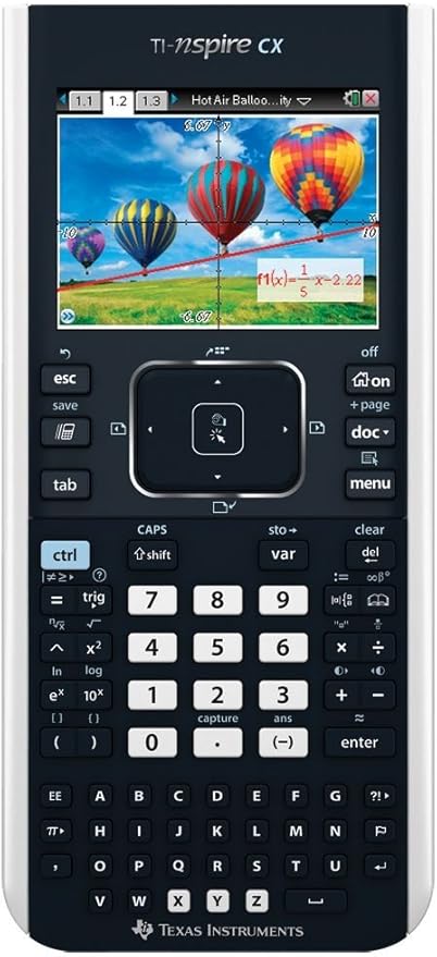 Texas Instruments TI-Nspire CX Graphing Calculator, Frustration Free Packaging (Renewed)
