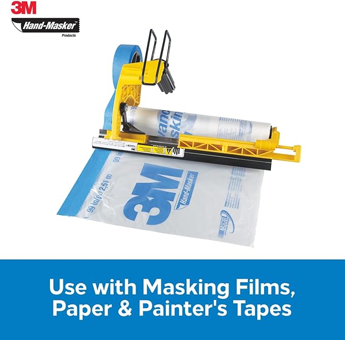 3M™ Hand-Masker™ Pre-Loaded Dispensers, Masking Film Tape Kit