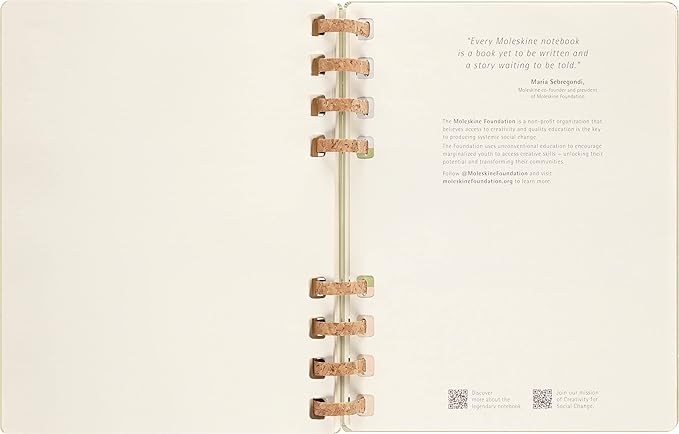 Moleskine 2024 Spiral Academic Planner, 12M, Extra Large, Crush Kiwi, Hard Cover (7.5 x 10)