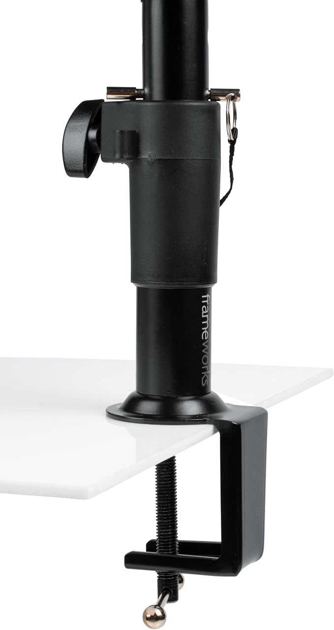 Gator Frameworks Desktop Clampable Universal Laptop Stand with Adjustable Height (GFWLAPTOP2500)
