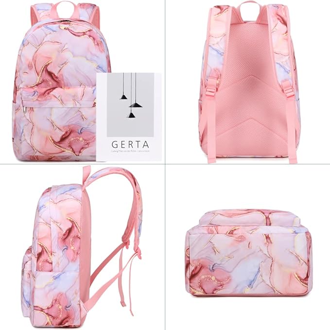 Meisohua School Backpack for Teens Girls Boys Backpack for Elementary Middle School Bookbag for Kids Backpack Lunch Bag Set