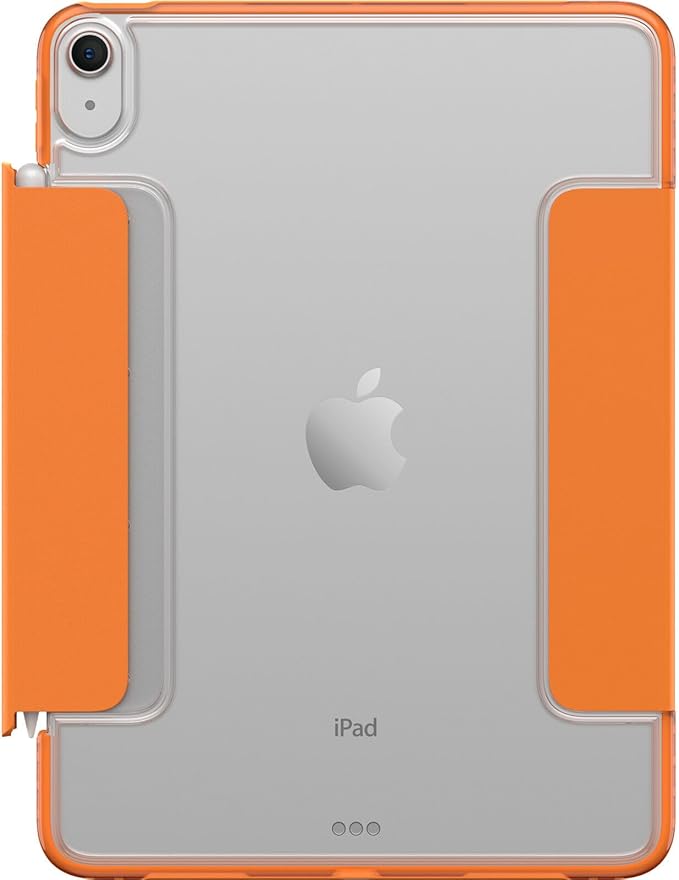 OtterBox - Symmetry Series 360 Elite Case for 11" iPad Air M2/4th/5th Gen - Scratch-Resistant Tablet Case with Folio and Apple Pencil Holder (Vitamin C)