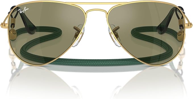 Ray-Ban Junior Kids' Rj9506s Metal Aviator Sunglasses
